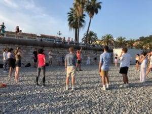 Atelier bien-être sur la plage